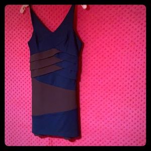 Blue and grey bandage dress ❤️